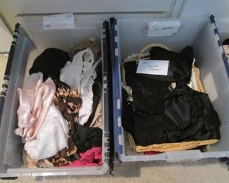 Bins of Accessories & Lingerie
