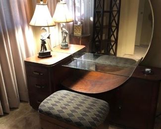 Art Deco Vanity & Bench