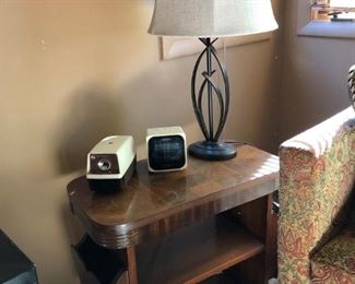 Art Deco Magazine Table