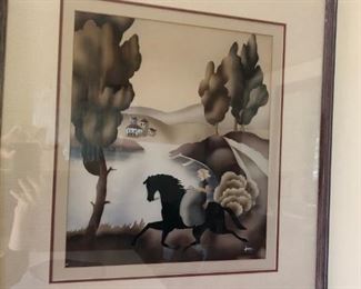 Vintage Mid Century Modern Benjamin Jorj Harris