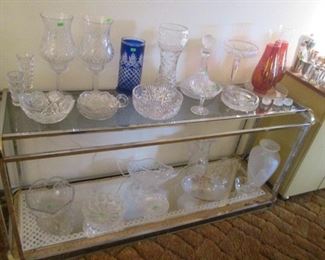 Large Glassware Collection
