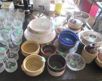 Variety of Kitchen Ware