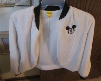 Mickey Mouse Shortie Ladies Jacket, 1990, Celebrating Disney Anniversary