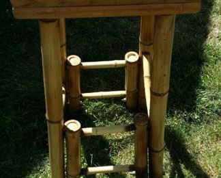 bamboo stool
