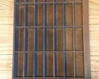 tbs vintage printers typeset tray