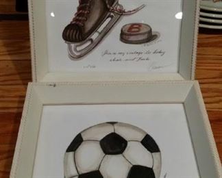 tbs 3 Kolene Spicher Team Sports Collection Hand Signed Numbered Prints Framed
