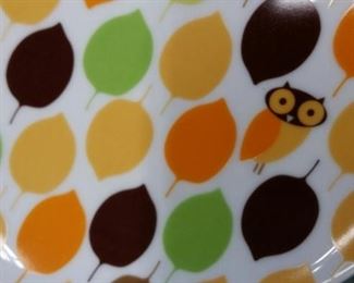 tbs 4 autumn owl plates