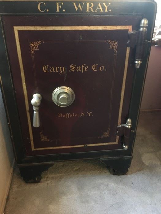 Early 1800's Safe w/combo & all keys