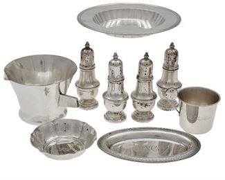 Collection of Assorted Silver Holloware
