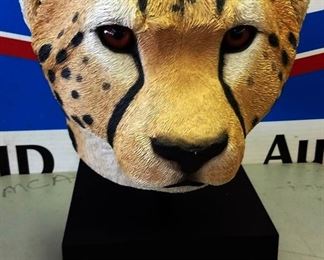 Large SandiCast Cheetah Head