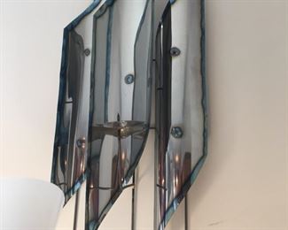 Chrome/Polished Metal MCM Wall Hanging