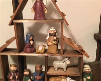Contemporary Nativity Scene