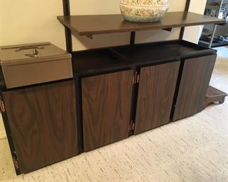 4-Door Cabinet for Wall Unit (unmounted) also fire-proof lock box.