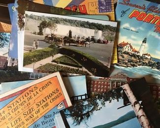 100+ Vintage and Antique "World Traveler" Post Cards and Photos!