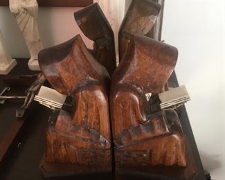2 Sets of Monk Bookends