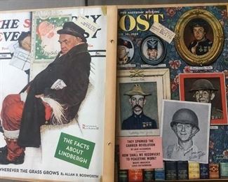 Original Magazine Covers included w/Rockwell Book