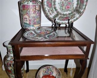 Famile Rose & Rose Medallion pottery