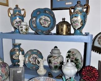 Andrea Ginger Jars, Cabinet Plates, Bowls, etc