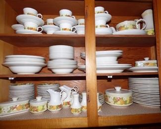 Vernon "Della Robbia" Dinnerware set