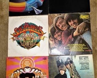 More Samples : Rolling Stones, Monkees, The Who, Jimi Hendrix.  More pictures of albums by Monday.