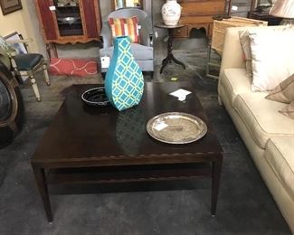 Designer coffee table and sofa