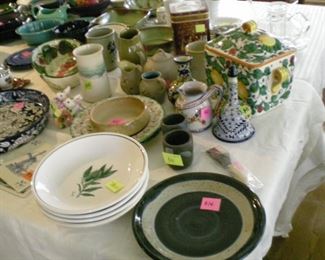 Lots and lots of pottery