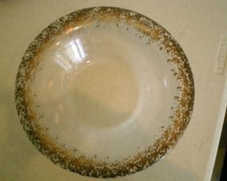 Set of glass bowls