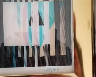 Yaacov Agam, 13.25x15.25