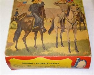 Vintage 1950's  Robert E. Lee & his horse "Traveler" - new in box, by Hartland