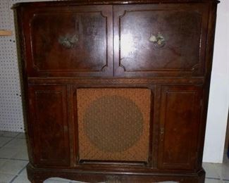 Vintage Phonograph Cabinet (no phonograph) - perfect for a rehab project, maybe a bar?