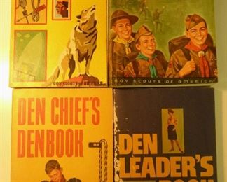 vintage Boy Scout books