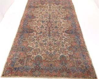  Fine Hand Knotted Lavar Kerman Carpet, ca. 1930s 