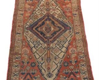 Antique Very Fine Hand Knotted Kurdish Caucasian Carpet, ca. 1890s 