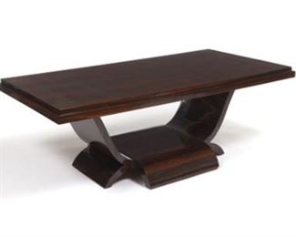 Art Deco Style Coffee Table by Lucien Rollin for Anne Hauck 