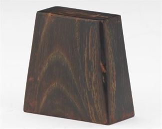 Chinese Antique Carved Horn Seal, ca. Late Qing 