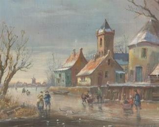 D. van der Telden Dutch, 20th Century