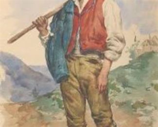 E. Vitali Italian, 19th Century