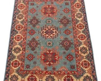 Fine Hand Knotted East Turkestan Khotan Carpet 