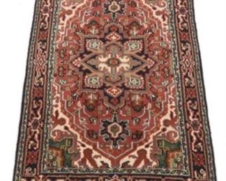 Fine Hand Knotted Heriz Carpet 