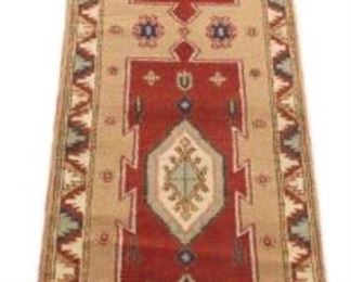 Fine Hand Knotted Serab Runner 