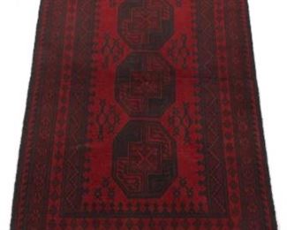 Fine Hand Knotted Turkoman Carpet 