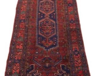 Hand Knotted Zanjan Carpet 