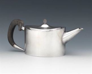Hans Hansen Sterling Silver Teapot 