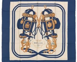 Hermes Silk Twill Gavroche 