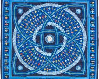 Hermes Silk Twill Scarf 