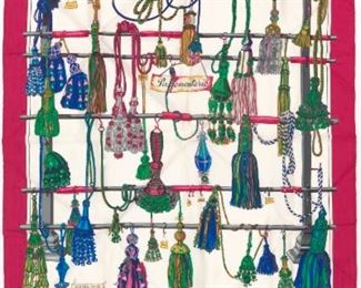 Hermes Silk Twill Scarf 