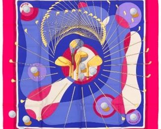 Hermes Silk Twill Scarf 