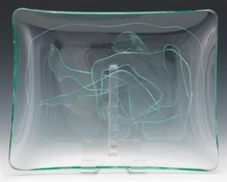 Italian Glass Platter