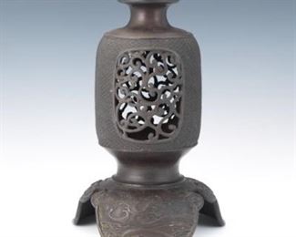 Japanese Bronze Lantern