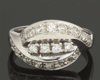 Ladies Gold and Diamond Ring 